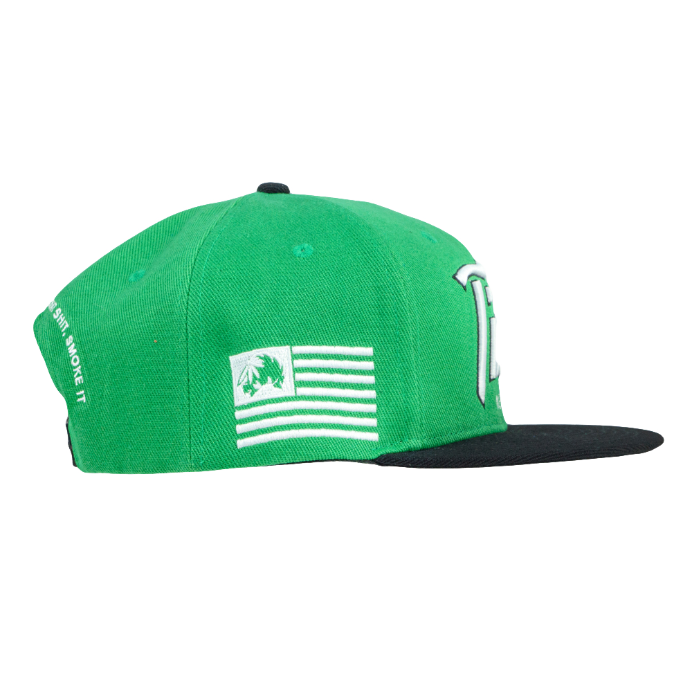 Method Man TICAL New York Snapback Hat Green and Black – BuyTical