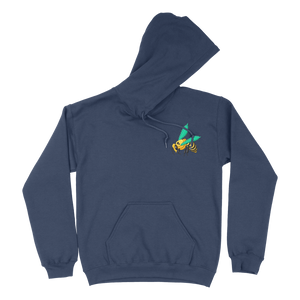 TICAL Bee Hive Pullover Hoodie Navy