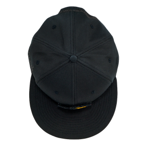 TICAL Removable Patch Snapback Hat Black