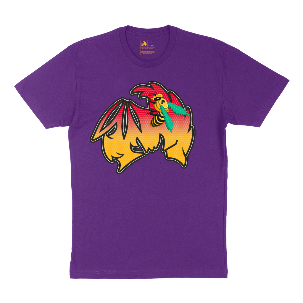 TICAL Bee T Shirt Purple